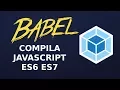 Javascript ES6 y ES7 con Webpack y Babel