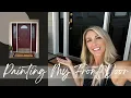 FRONT DOOR MAKEOVER Painting it BLACK