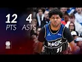 Jase Richardson 12 pts 4 asts vs Pacers season