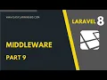 Laravel 8 Project Middleware Part 9