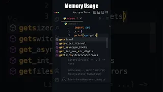 Check The Memory Usage in Python
