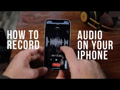 Download MP3 How to Record Audio with your iPhone - Voice overs, Notes and Dictation