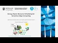 Energy-Aware Resource Scheduling for Serverless Edge Computing
