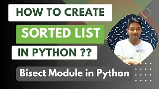Mastering the Python Bisect Module - Efficient Sorted List Manipulation Bisect Module