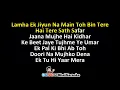 Download Lagu Tu Hi Yaar mera karaoke with lyrics