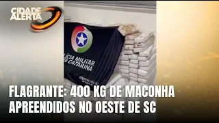 Pai e filho são presos com 400 quilos de maconha em Flor do Sertão
