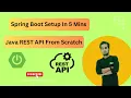 Spring Boot REST API Setup with Database Java Beginners Guide 2025