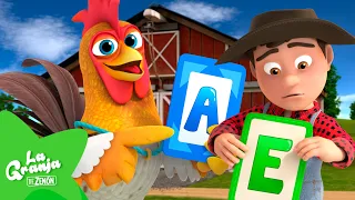 La Marcha de las Vocales 🎒 Regreso a Clases | Cantamos con La Granja de Zenón | El Reino Infantil