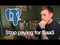 I replaced my entire tech stack with Postgres