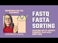 Bioinformatics Sorting big files by sequence length with Biopython