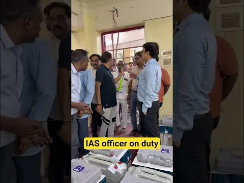 IAS officer on duty