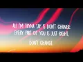 Why Don't We - Don't Change (Lyrics)