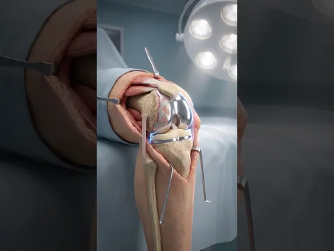 🦵 How Knee Replacement Surgery Works | TKR Explained in 3D