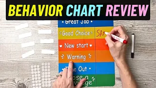 Behavior Chart Review for Kids Dry Erase Tip Honest Thoughts