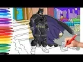 How to Draw Batman Armor Suit Batman Coloring Pages Batman Coloring Book for Kids