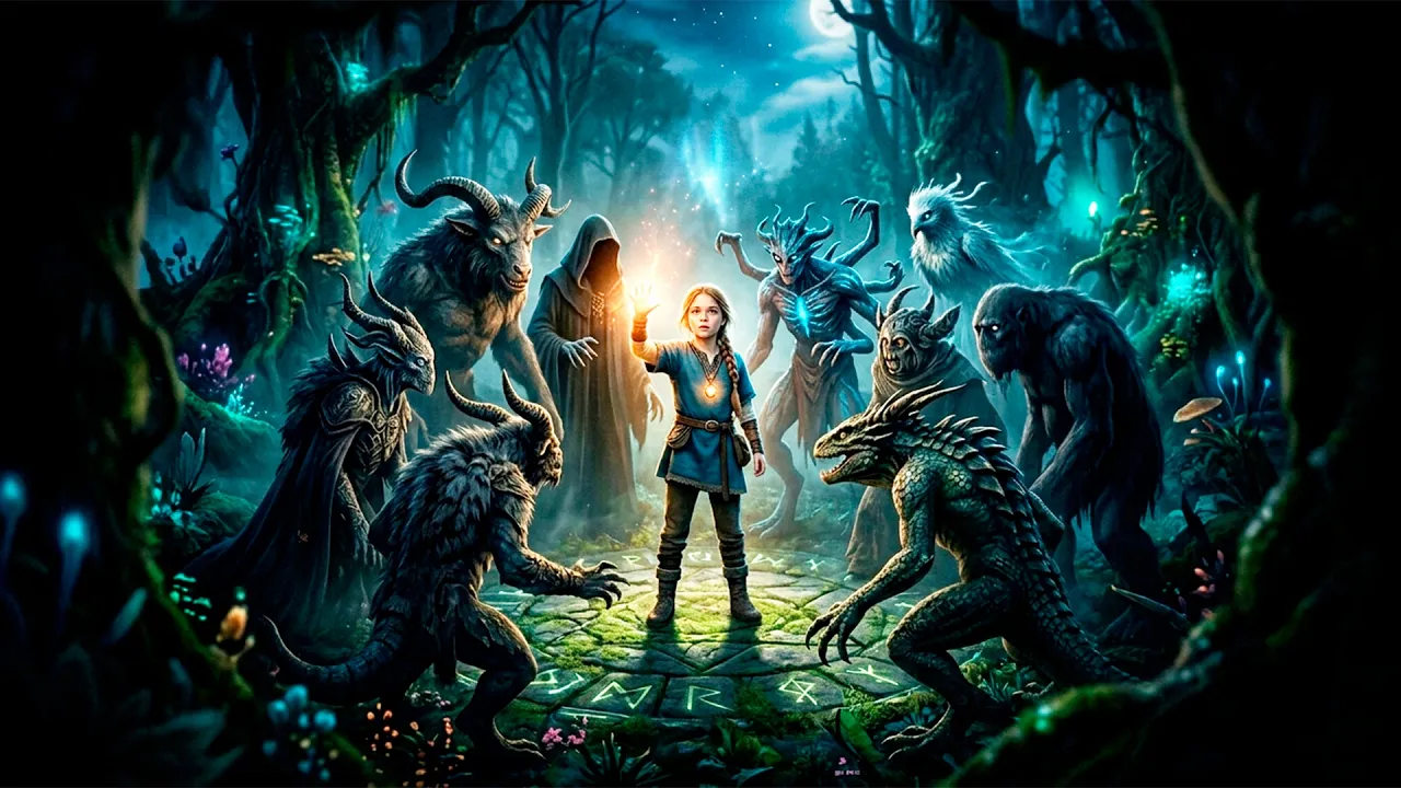 Entering the world of monsters was just the beginning | Adventure Fantasy and Coming-of-Age poster