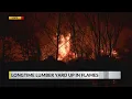 Crews battle Walker Lumber Company fire for hours