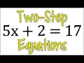 How to Solve Two-Step Equations