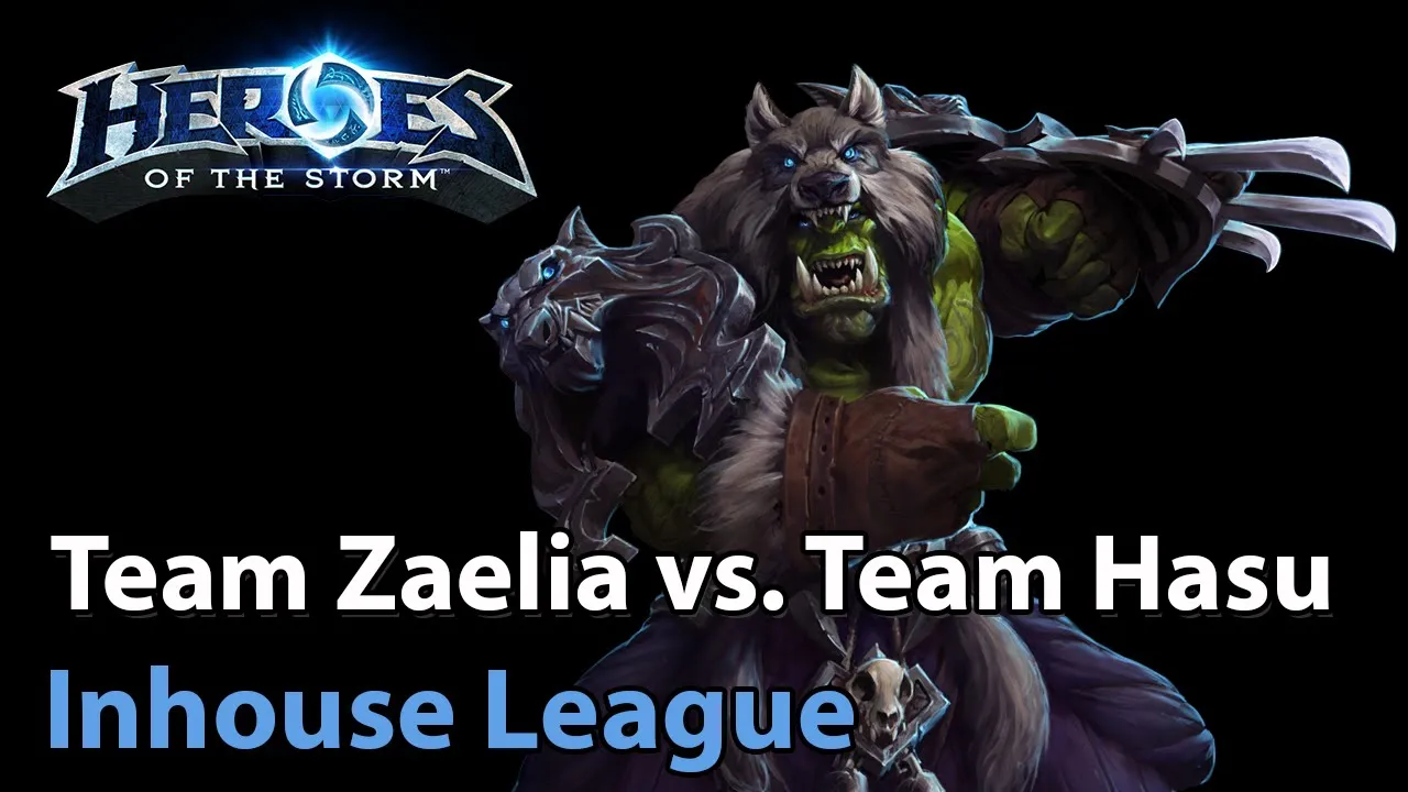 ► Team Zaelia vs. Team Hasu - Inhouse League Groupstage -Heroes of the Storm Esports