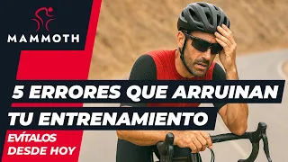 5 errores que arruinan tu entrenamiento ciclista