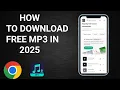 Download Lagu How to Download MP3 Songs Free with Chrome in 2025 | Easy Music Download Tutorial