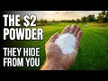 Your Lawn Doesn t Need Fertilizer It Needs This 2 Powder
