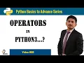 8 Operators in Python Programming in