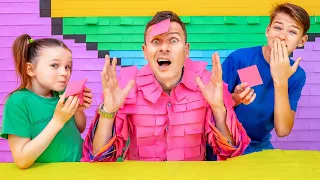 Kids Learn Good Habits! Sticker Challenge! 🌟🏠