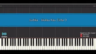 Download Tutorial Piano Judika - Jikalau Kau Cinta Versi Original Keys ( D=do ) MP3