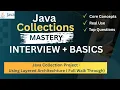Java Collections Real Project Complete Code Walkthrough Layered Architecture Professional Coding