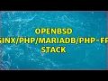 OpenBSD -FPM Stack