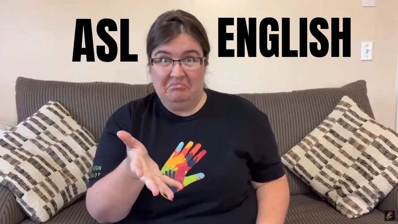 ASL vs. English: What's the REAL difference?
