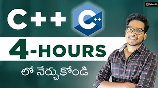 C full course in Telugu C tutorials in telugu C Course in Telugu cpp in telugu