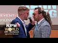 Will Ospreay vs Kenny Omega Jan 3 2023 Press Conference