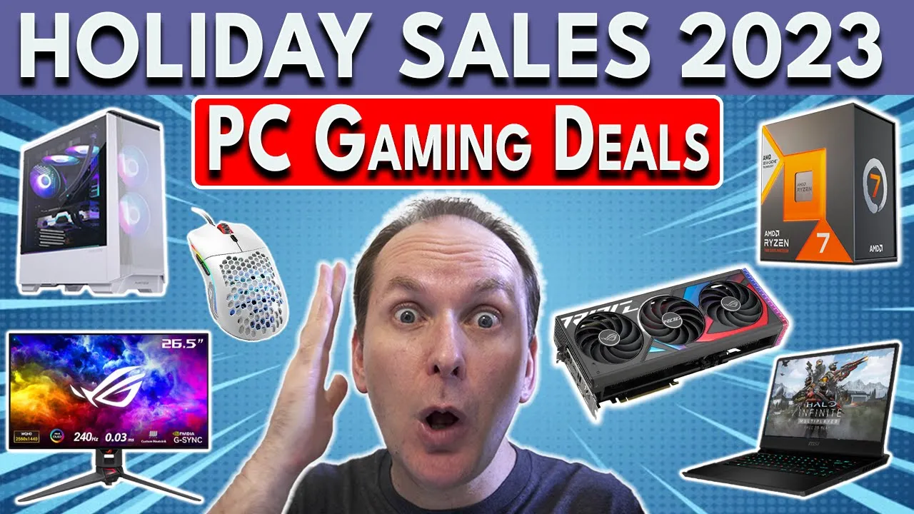 ???? Holiday Sales 2023 PC Gaming Deals ????️ Gaming Monitor, Laptop, & Component Deals