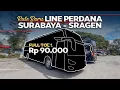 LINE PERDANA DENGAN RUTE BARU ‼️ Layanan Baru Bus Surabaya - Sragen Direct Via Tol.