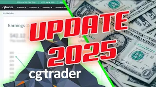 CGTrader Earnings 2025 My Updated Revenue After Selling 3D Models