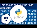 set chrome options with remote driver