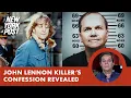 Mark David Chapman s deranged confession John Lennon s final words revealed 43 years after murder