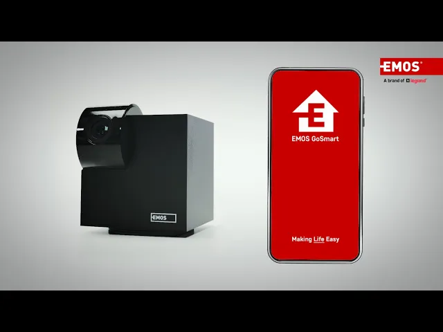 IP Cámara 3MP PT 5Vdc IP20 IP-110 CUBE Wi-Fi GoSmart EMOS