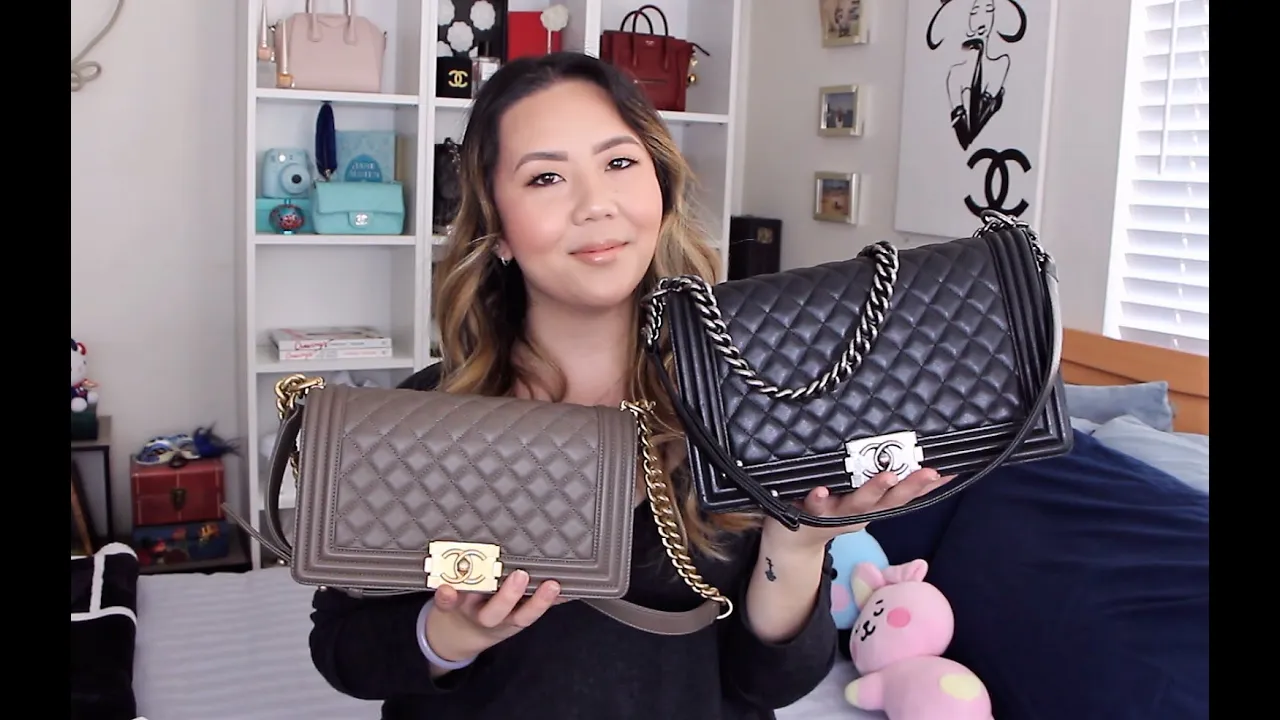CHANEL New vs Old Medium Boy Bag | DreDreDoesMakeup