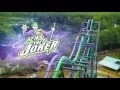 THE JOKER Free-Fly Coaster at Six Flags Great America