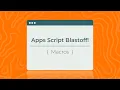 Google Sheets Macros