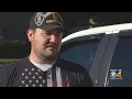 Thieves Steal Army Veteran John Peters Purple Heart License Plate