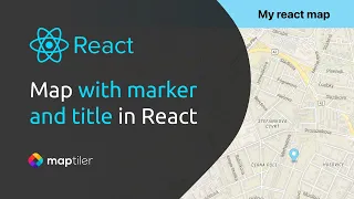 React map with a marker maplibre gl js 2023 tutorial step by step