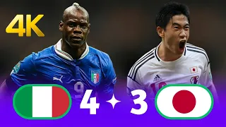 إيطاليا اليابان مباراة من كوكب أخر كأس القارات 2013 وجنون حفيظ دراجي جودة خرافية 4k 