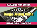 Download Lagu Karaoke - Bagja Jeung Cinta Nada Wanita (Rendah) Lirik Berjalan | Karaoke Pop Sunda Original