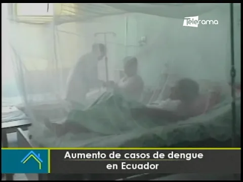 Aumento de casos de dengue en Ecuador