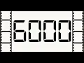 Countdown from 6000 to 0 Retro