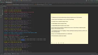 Java Multi-Threaded Bus Terminal Simulation